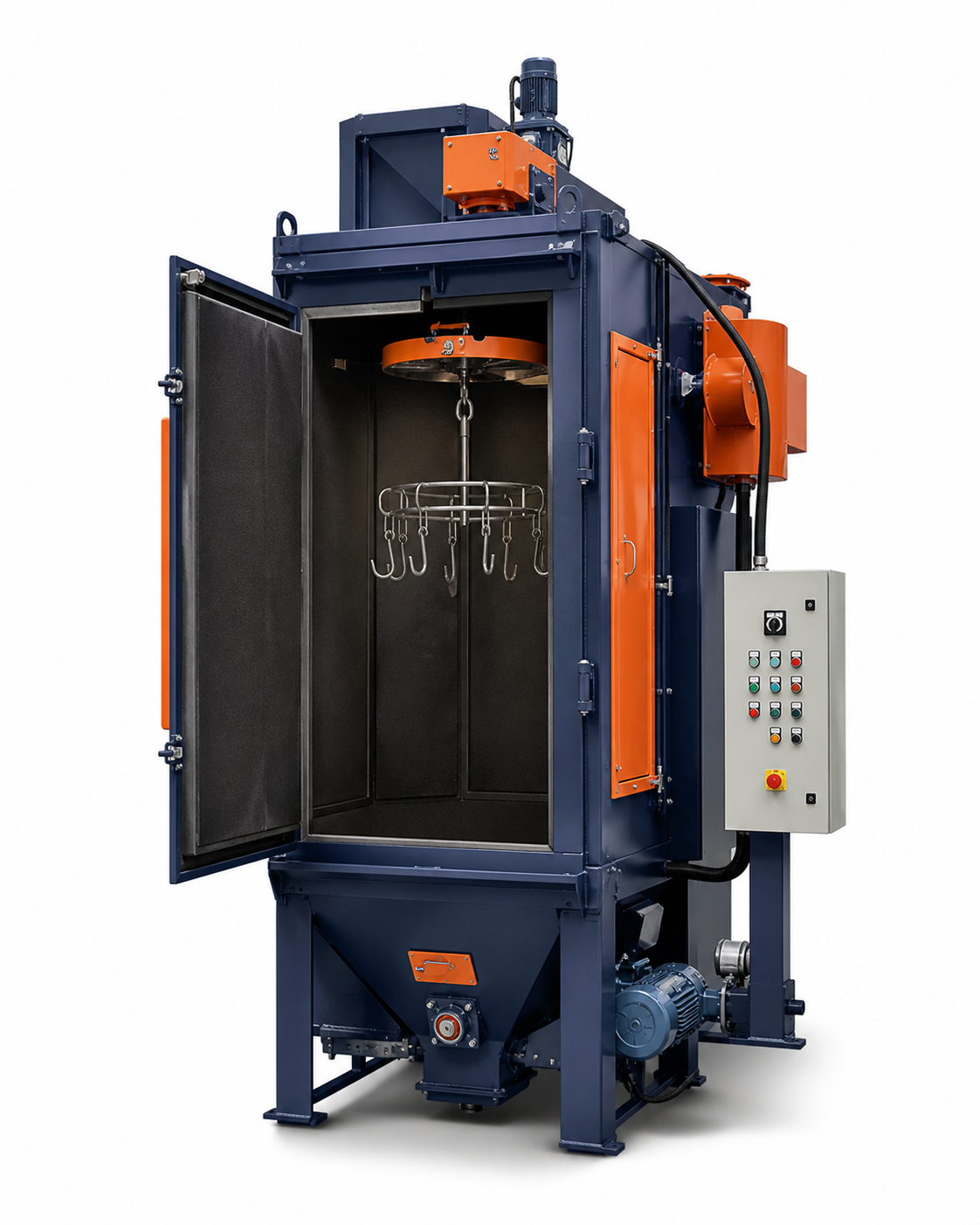 hanger type shot blasting machine