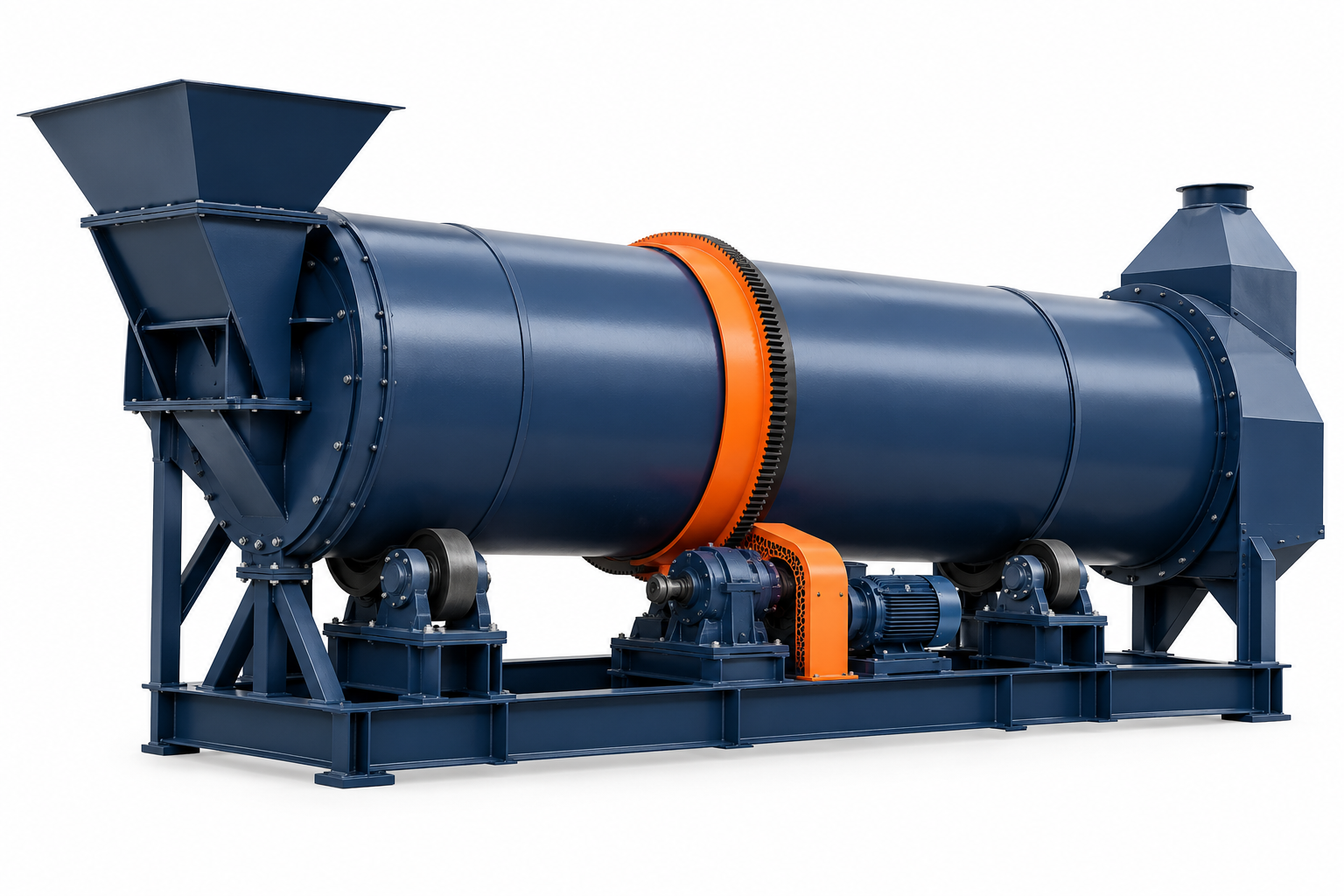 rotary sand dryer