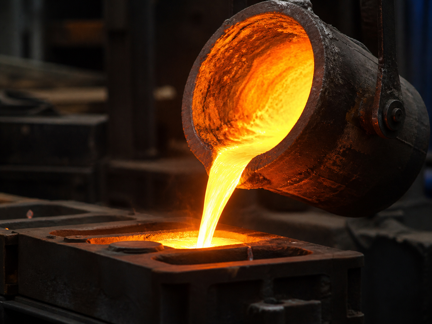 Molten metal foundry equipment