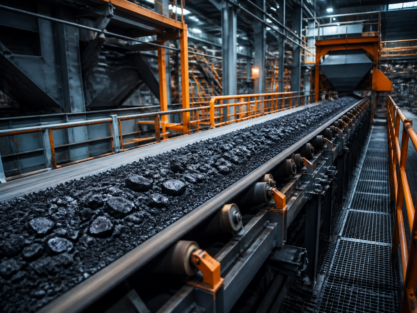 Material handling conveyor